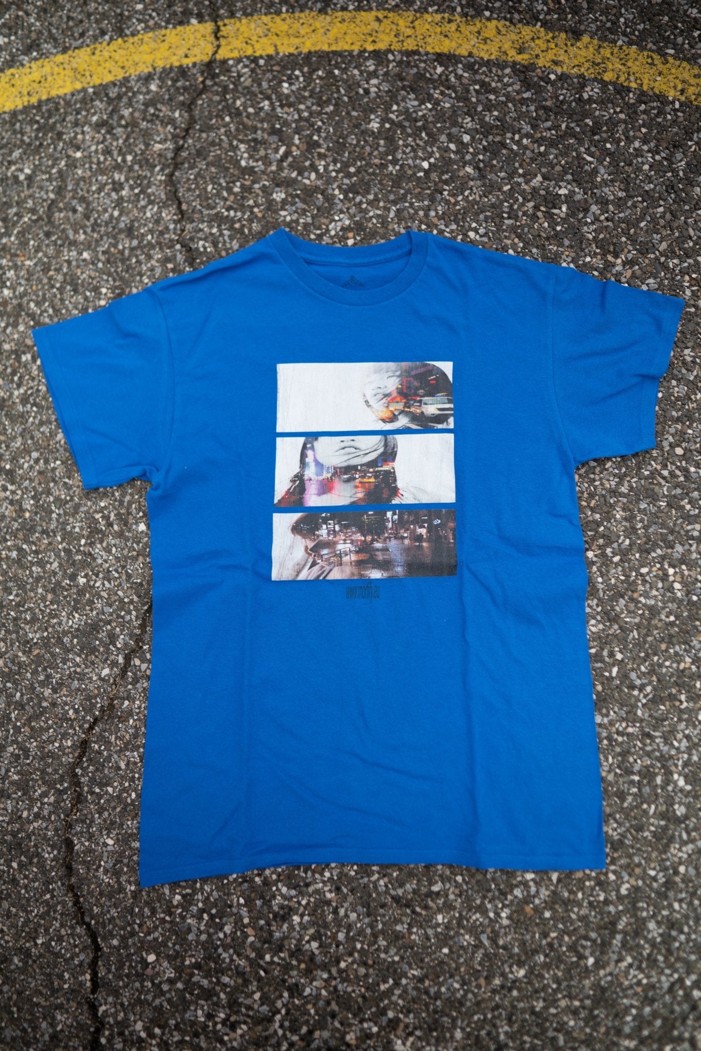 "EVOLVE" TEE BLUE - mortify.eu