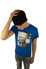 "EVOLVE" TEE BLUE - mortify.eu