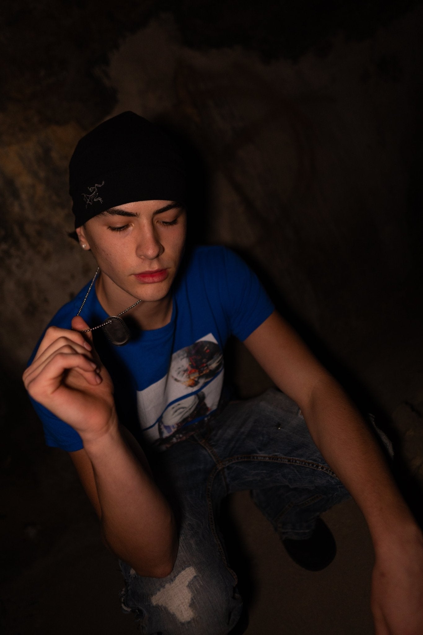 "EVOLVE" TEE BLUE - mortify.eu