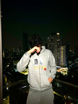 LEAVE A MESSAGE" ZIP UP - mortify.eu