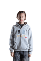 LEAVE A MESSAGE" ZIP UP - mortify.eu
