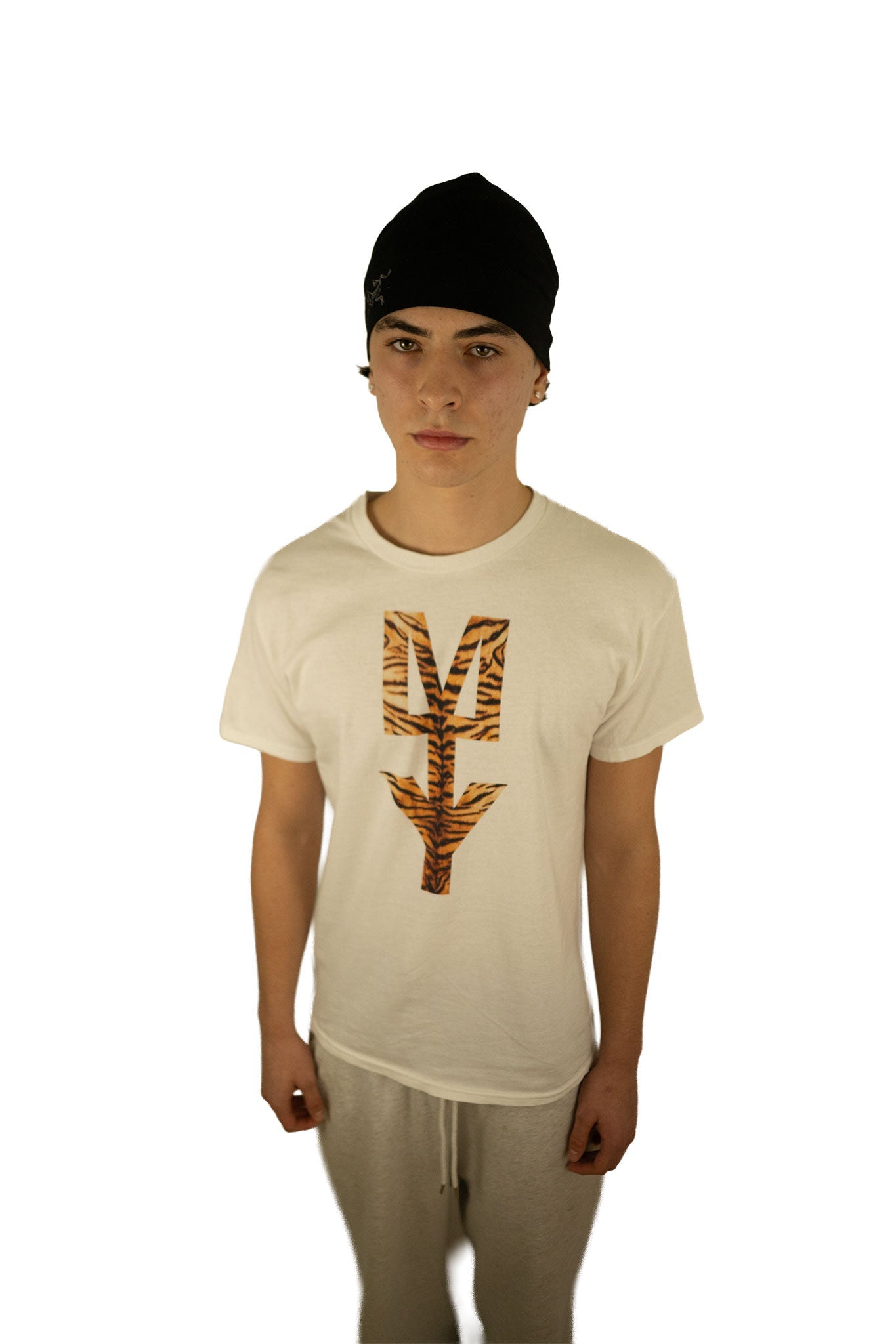 "TIGER" TEE WHITE - mortify.eu