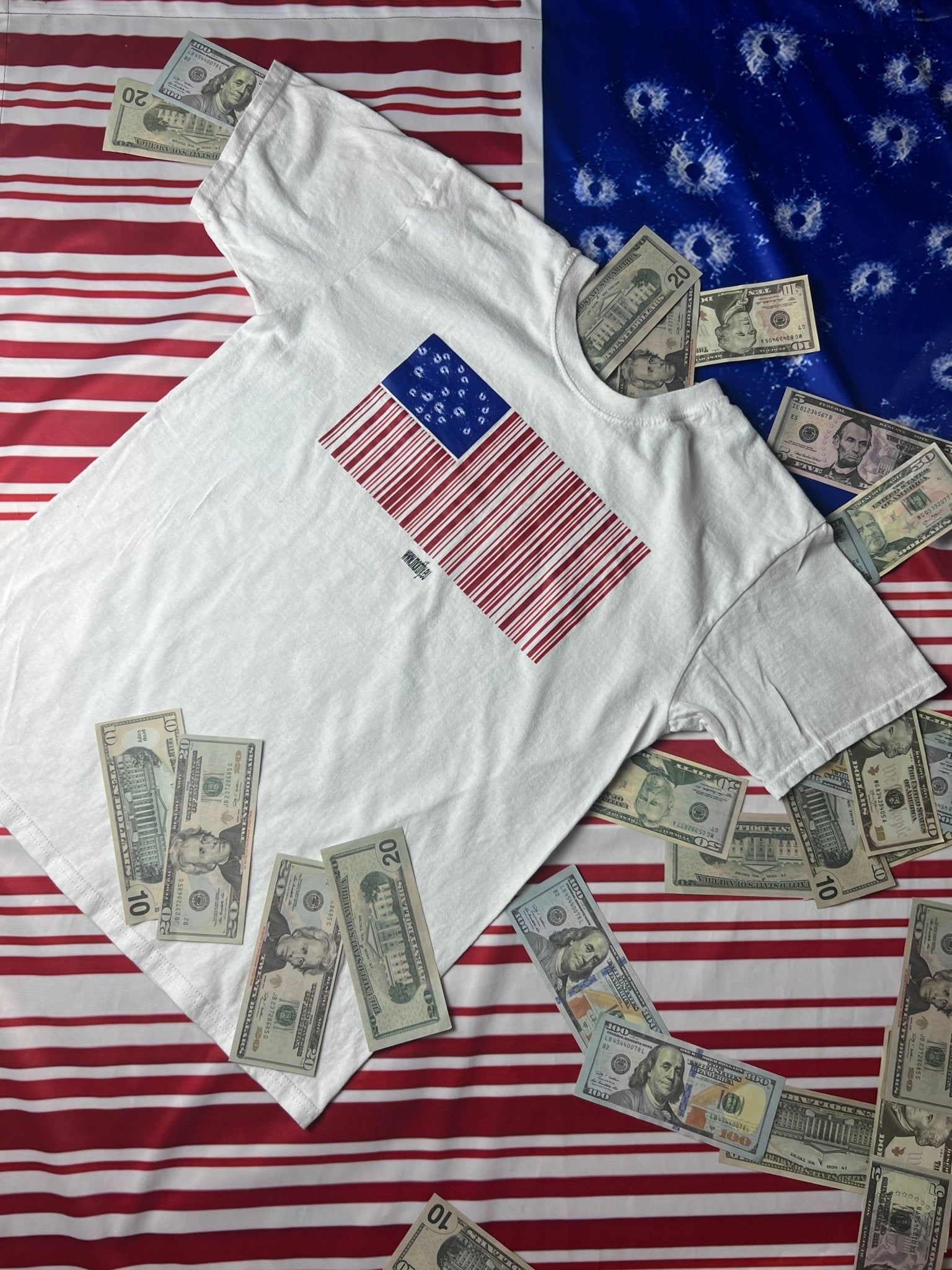 "USA" TEE WHITE - mortify.eu